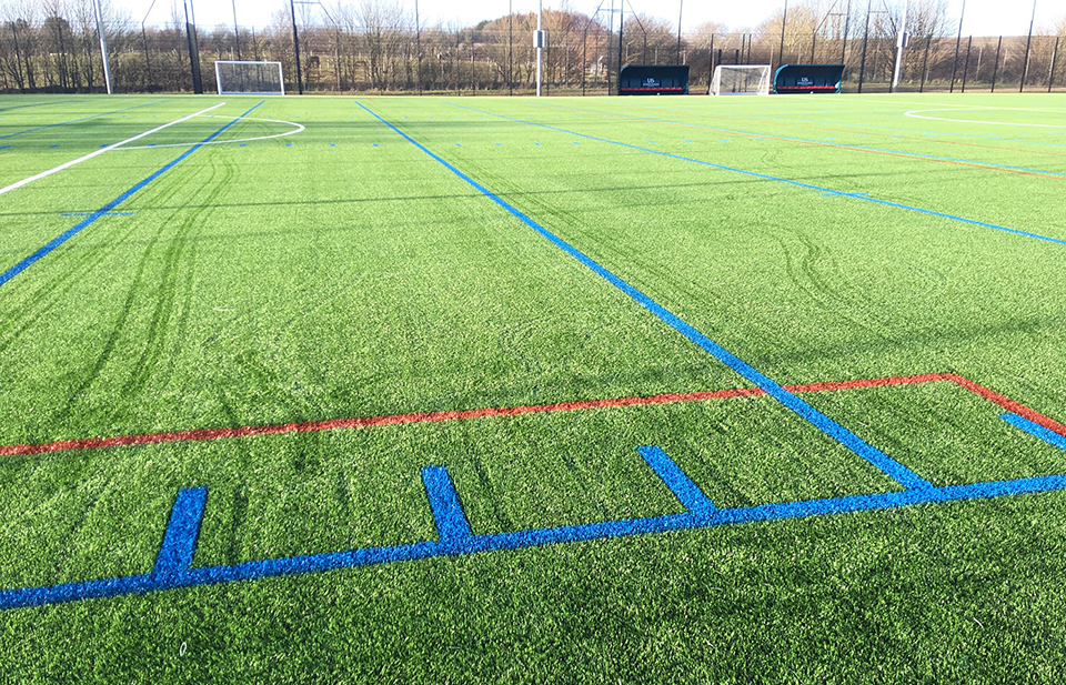 Image of a multisport artificial grass pitch